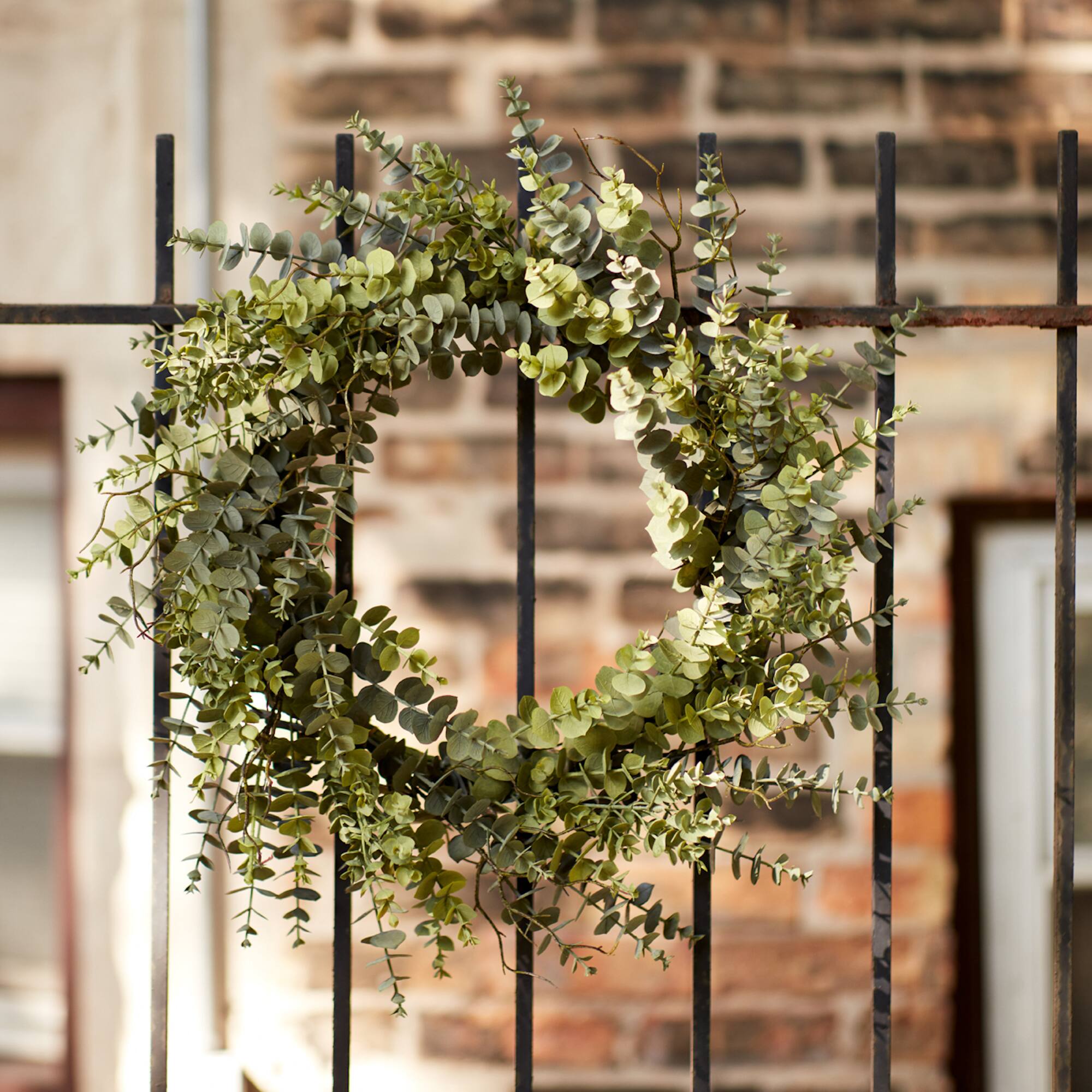29" Eucalyptus Twig Wreath